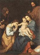 The Holy Family with St Catherine, Jusepe de Ribera